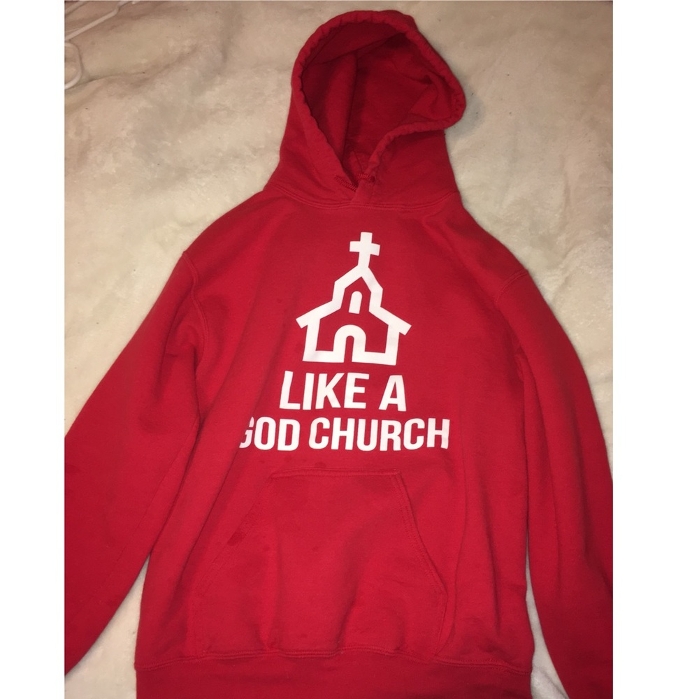 Jake Paul “like a god church” hoodie